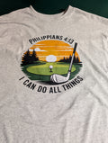 Short sleeve T-Shirt "I Can Do All Things" Golf T-Shirt